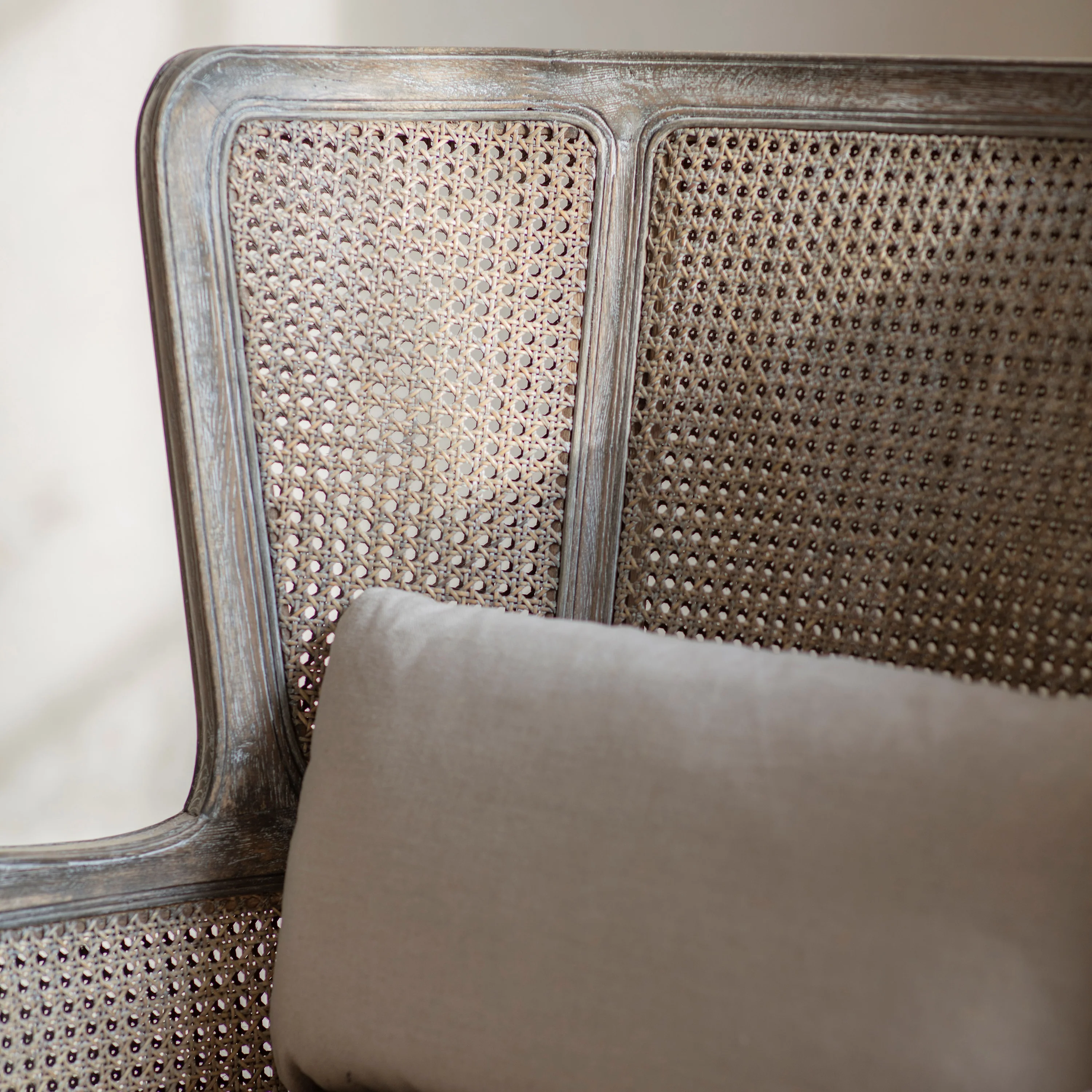 Barton Wingback Bergere Armchair - Image 3