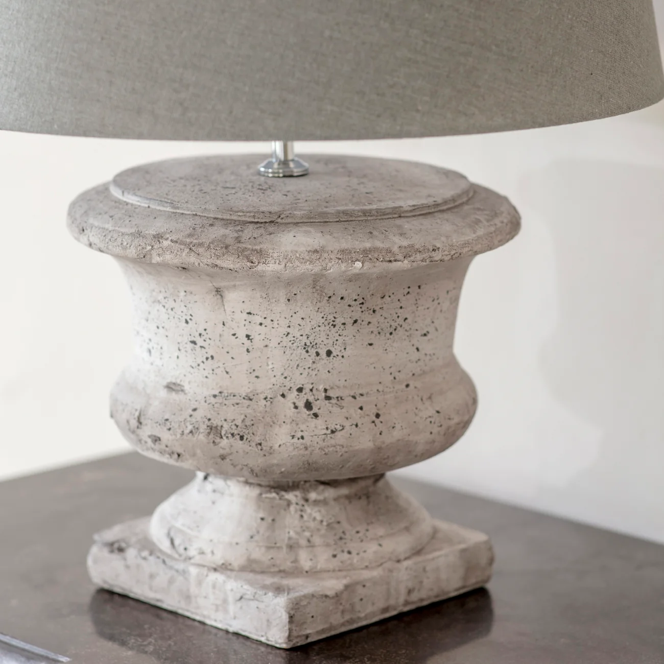 Birkdale Squat Stone Urn Table Lamp - Image 3