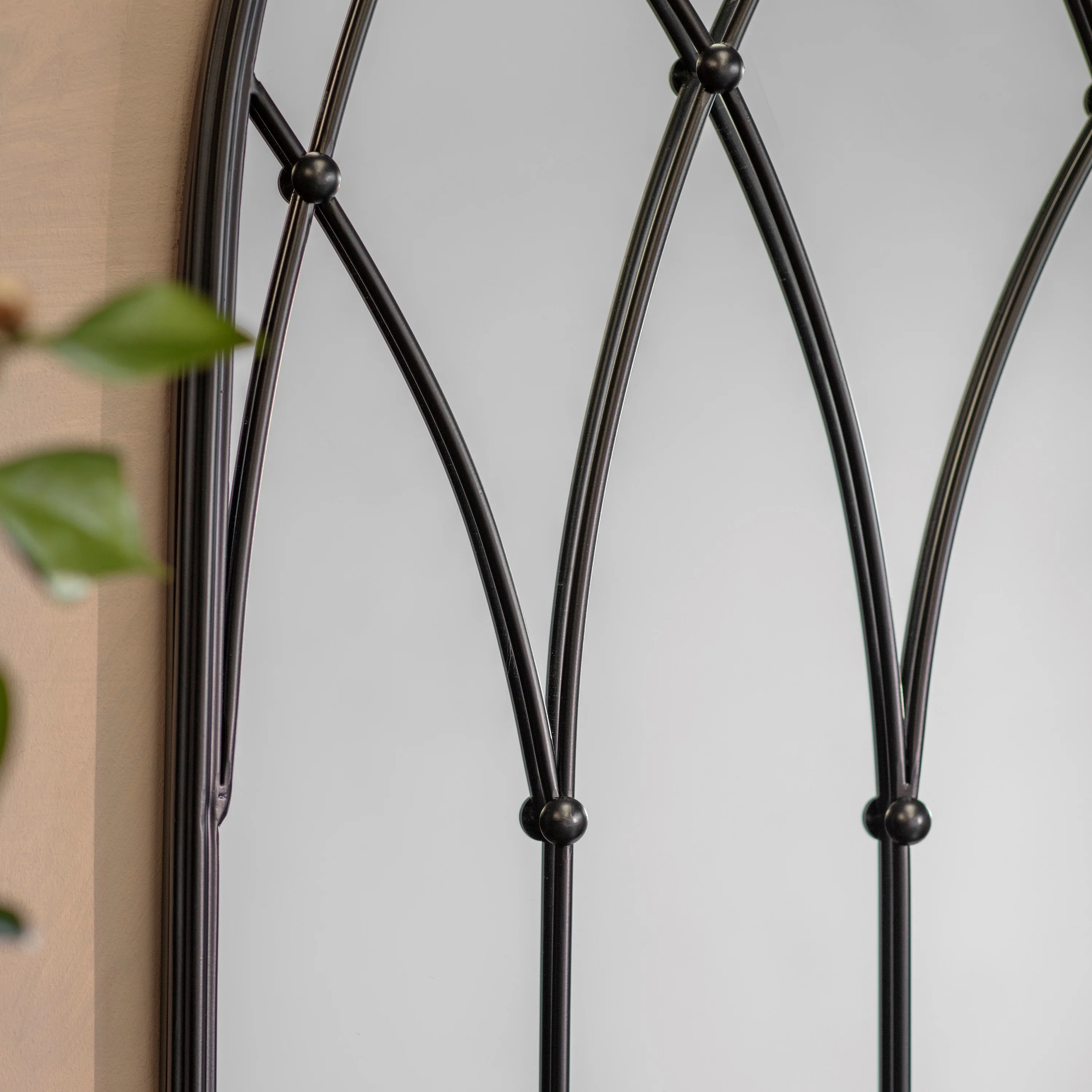 Budworth Indoor/Outdoor Pointed Arch Mirror - Image 4