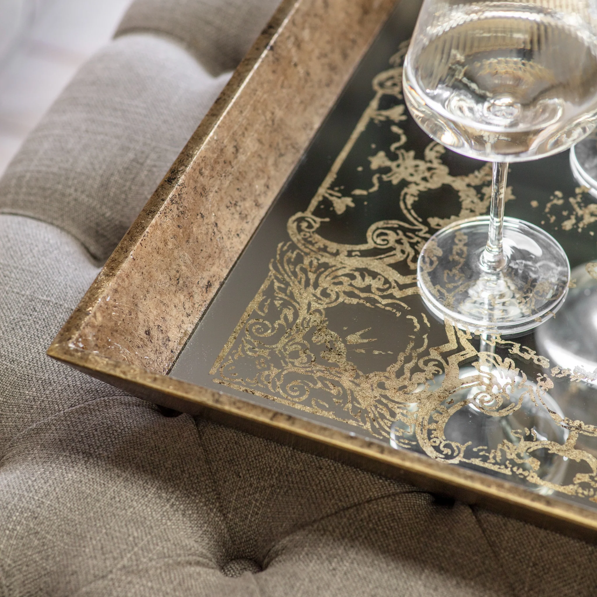 Waltham Tray with Decorative Pattern - Image 3